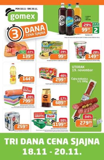 Gomex katalog - 18.11.2024 - 20.11.2024.