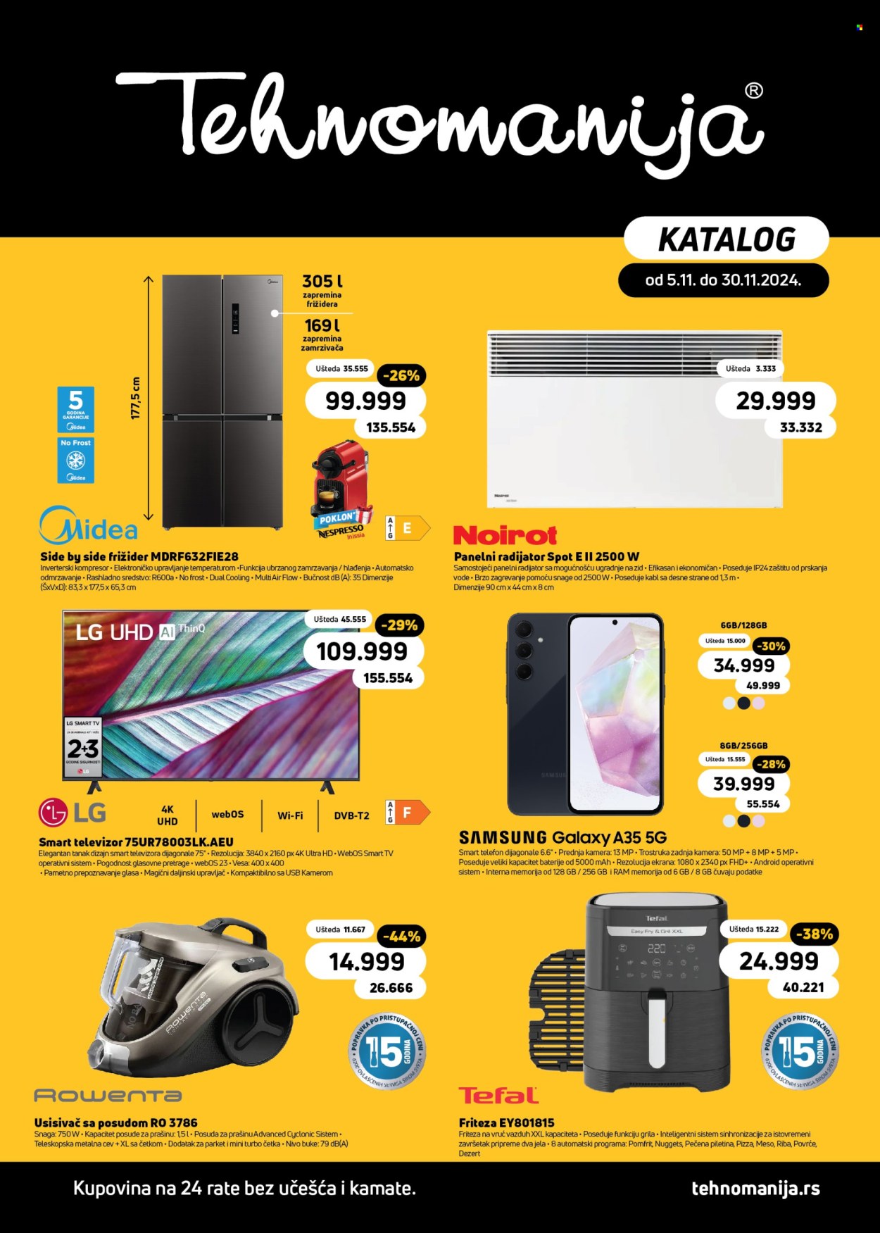 Tehnomanija katalog - 05.11.2024 - 30.11.2024. Stranica 1