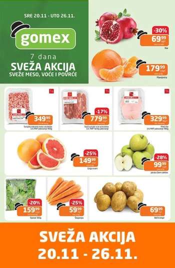 Gomex katalog - 20.11.2024 - 26.11.2024.