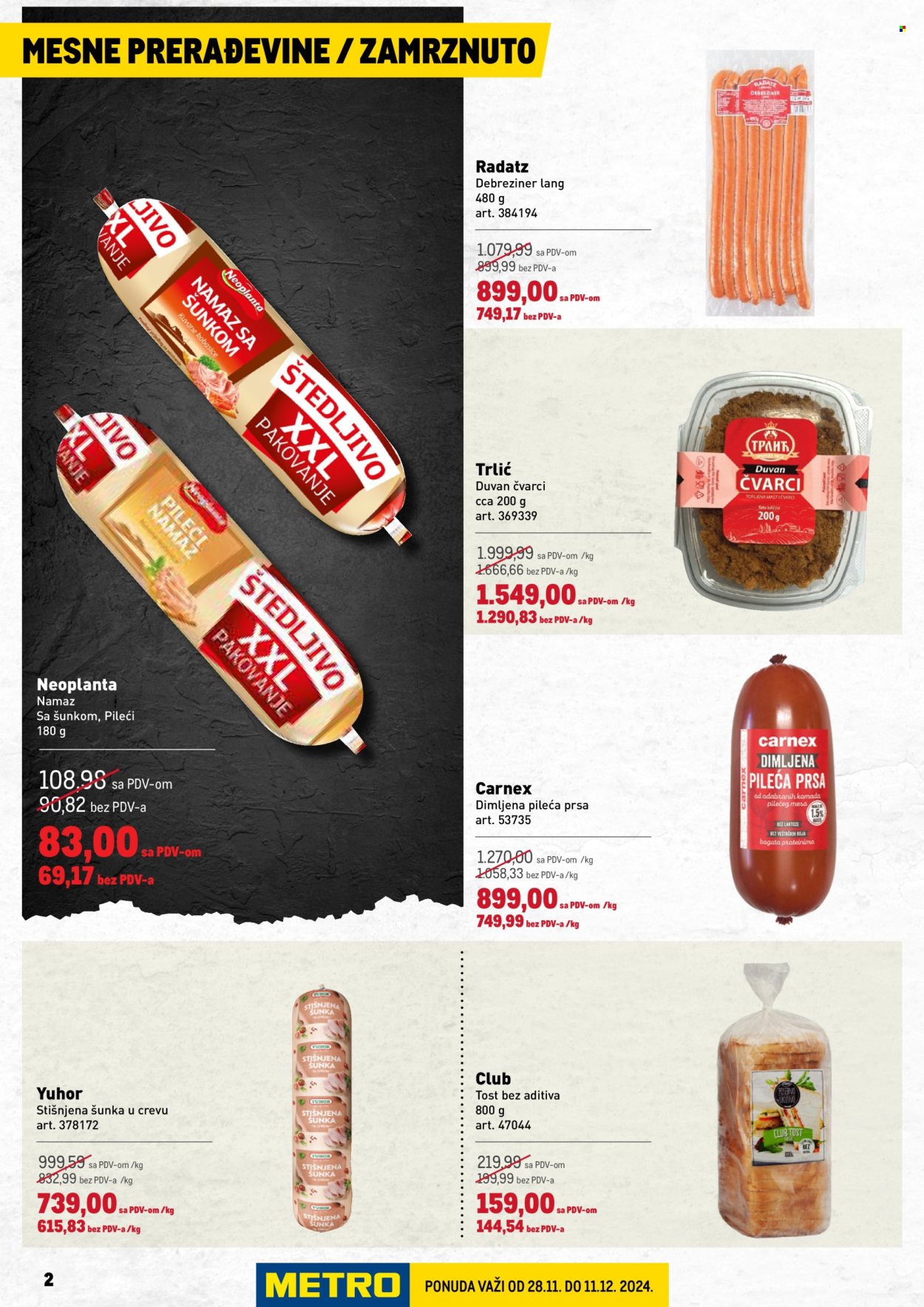 Metro katalog - 28.11.2024 - 11.12.2024. Stranica 2