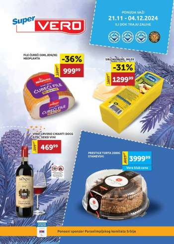 SuperVERO katalog - 21.11.2024 - 04.12.2024.