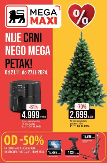 Mega Maxi katalog - 21.11.2024 - 27.11.2024.