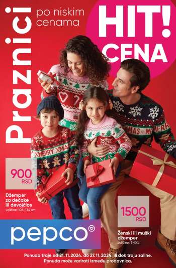 Pepco katalog - 21.11.2024 - 27.11.2024.
