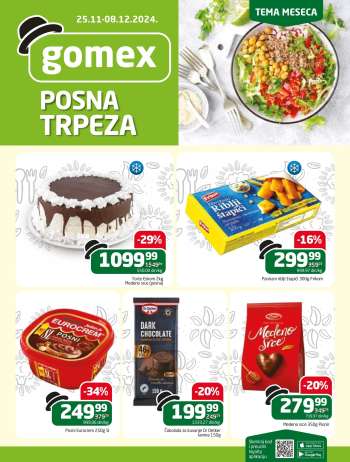 Gomex katalog - 25.11.2024 - 08.12.2024.