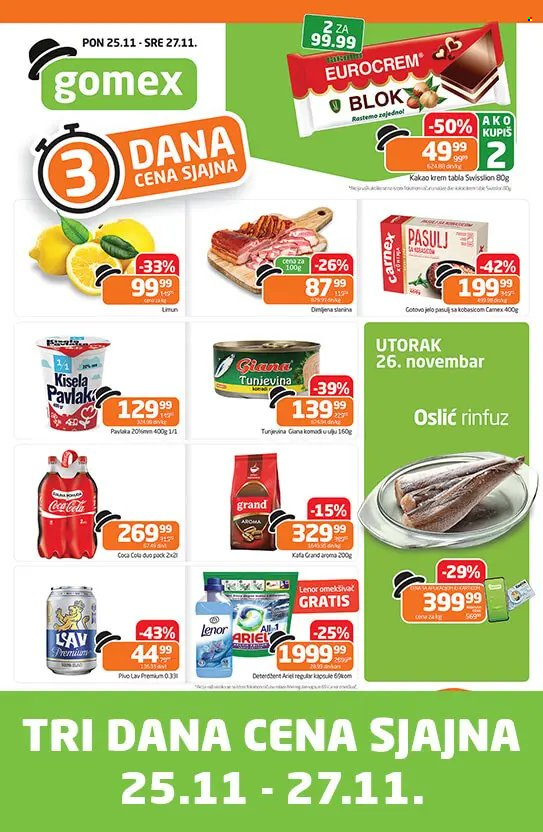 Gomex katalog - 25.11.2024 - 27.11.2024. Stranica 1