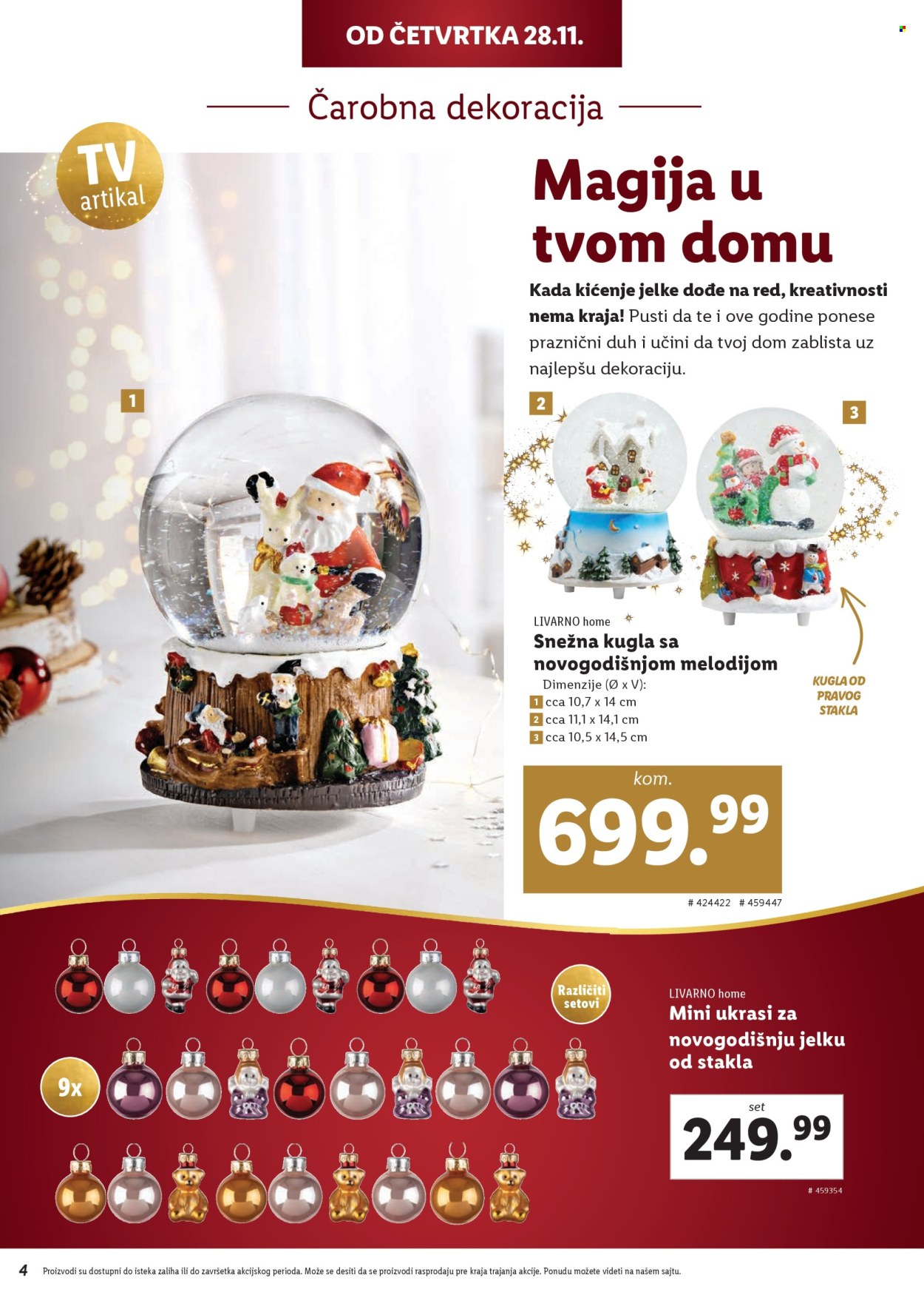 Lidl katalog. Stranica 4