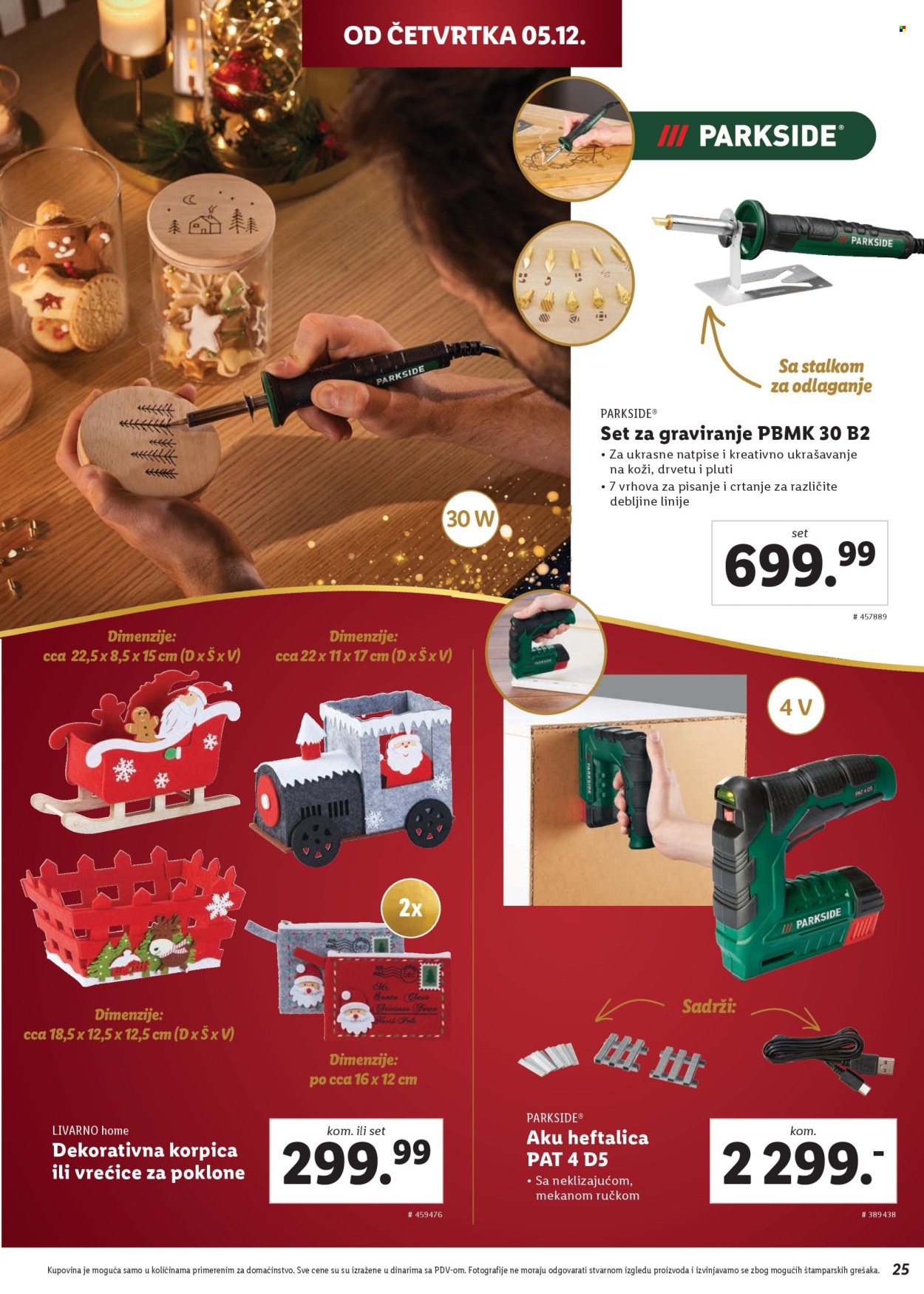 Lidl katalog. Stranica 25