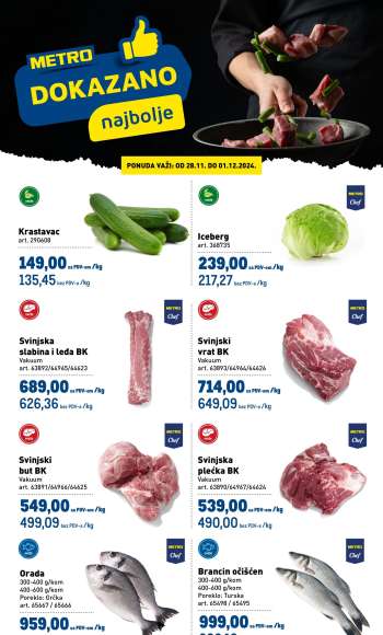 Metro katalog - 28.11.2024 - 01.12.2024.
