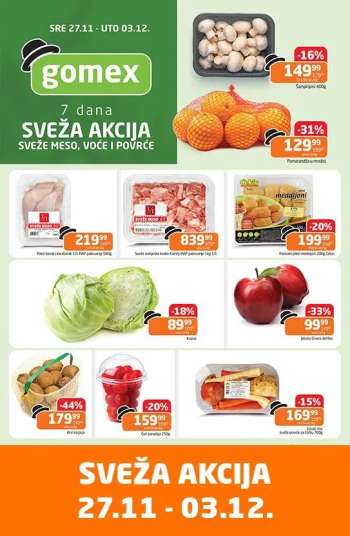 Gomex katalog - 27.11.2024 - 03.12.2024.