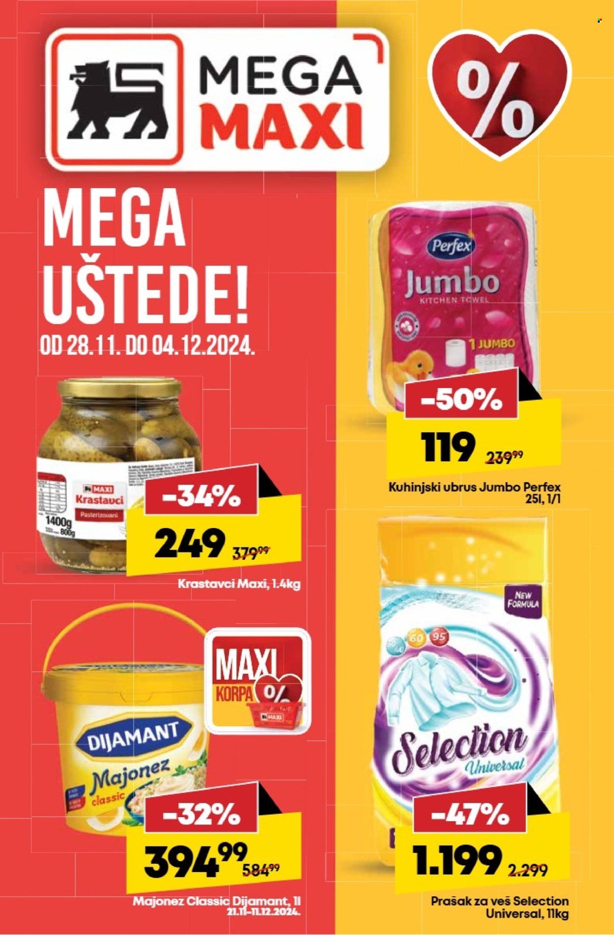 Mega Maxi katalog - 28.11.2024 - 04.12.2024. Stranica 1