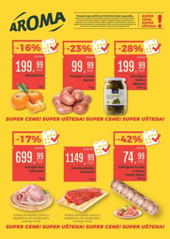 Aroma Market katalog - 28.11.2024 - 01.12.2024.