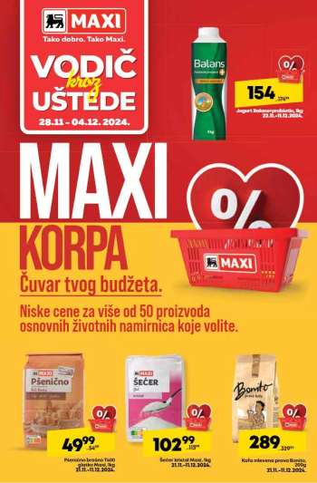 Maxi katalog - 28.11.2024 - 04.12.2024.
