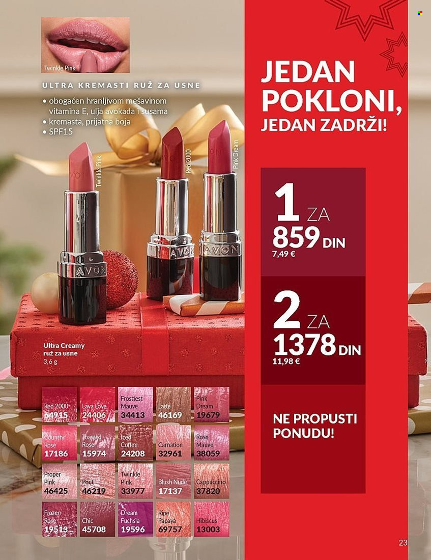 Avon katalog - 01.12.2024 - 26.12.2024. Stranica 23
