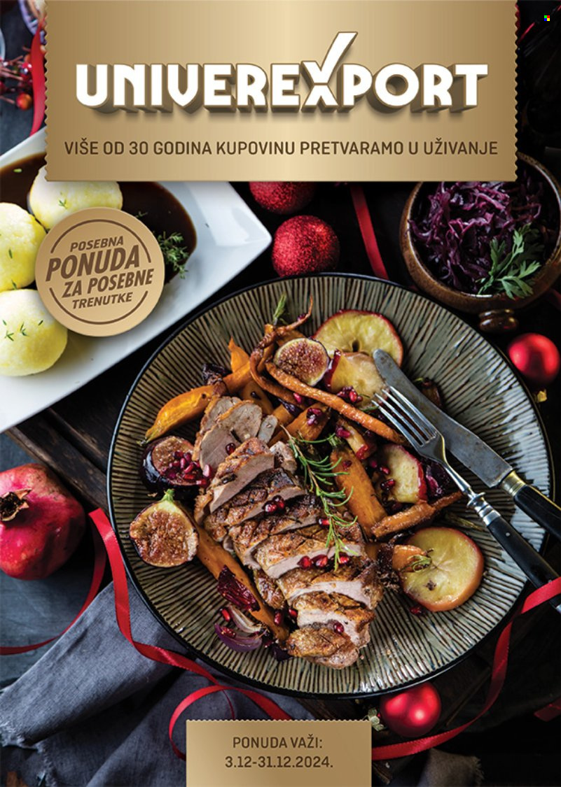 Univerexport katalog - 03.12.2024 - 31.12.2024. Stranica 1