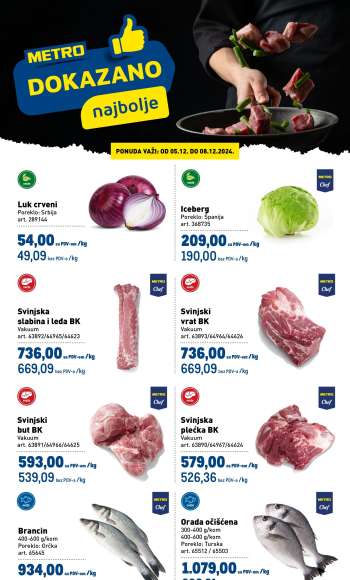 Metro katalog - 05.12.2024 - 08.12.2024.