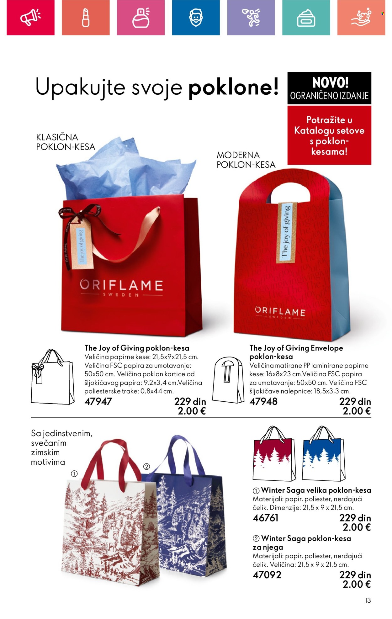 Oriflame katalog - 05.12.2024 - 04.01.2025. Stranica 13