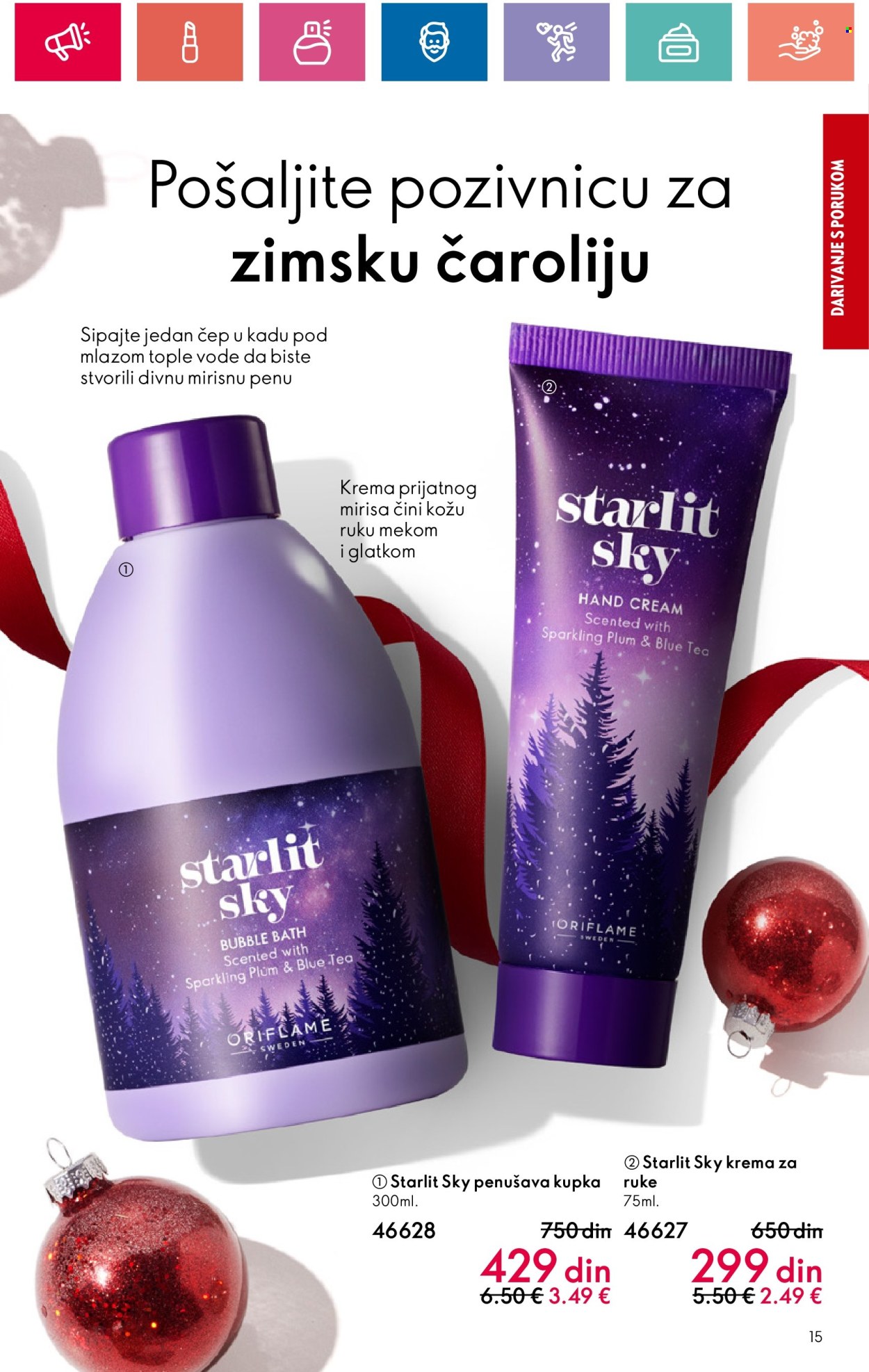 Oriflame katalog - 05.12.2024 - 04.01.2025. Stranica 15