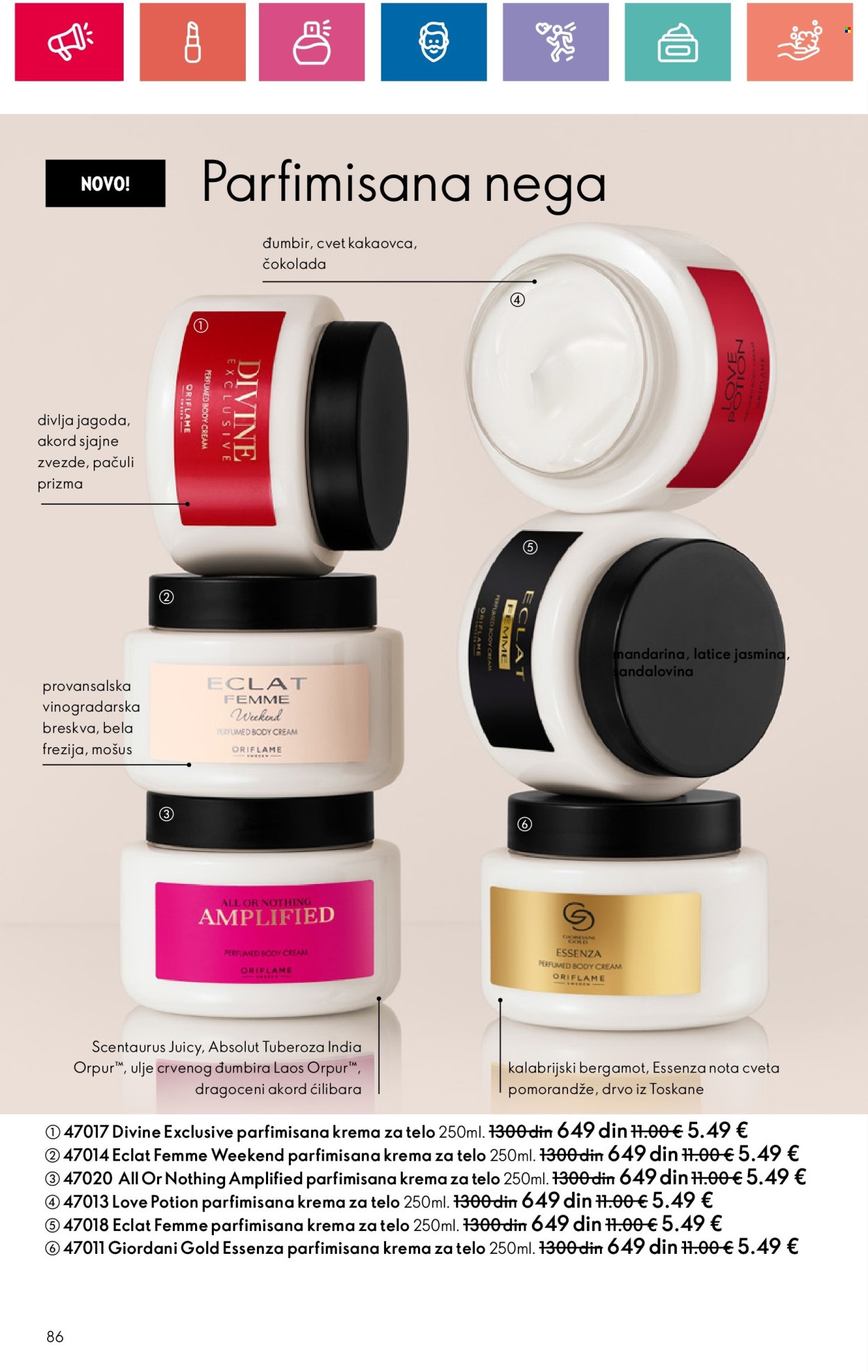 Oriflame katalog - 05.12.2024 - 04.01.2025. Stranica 86