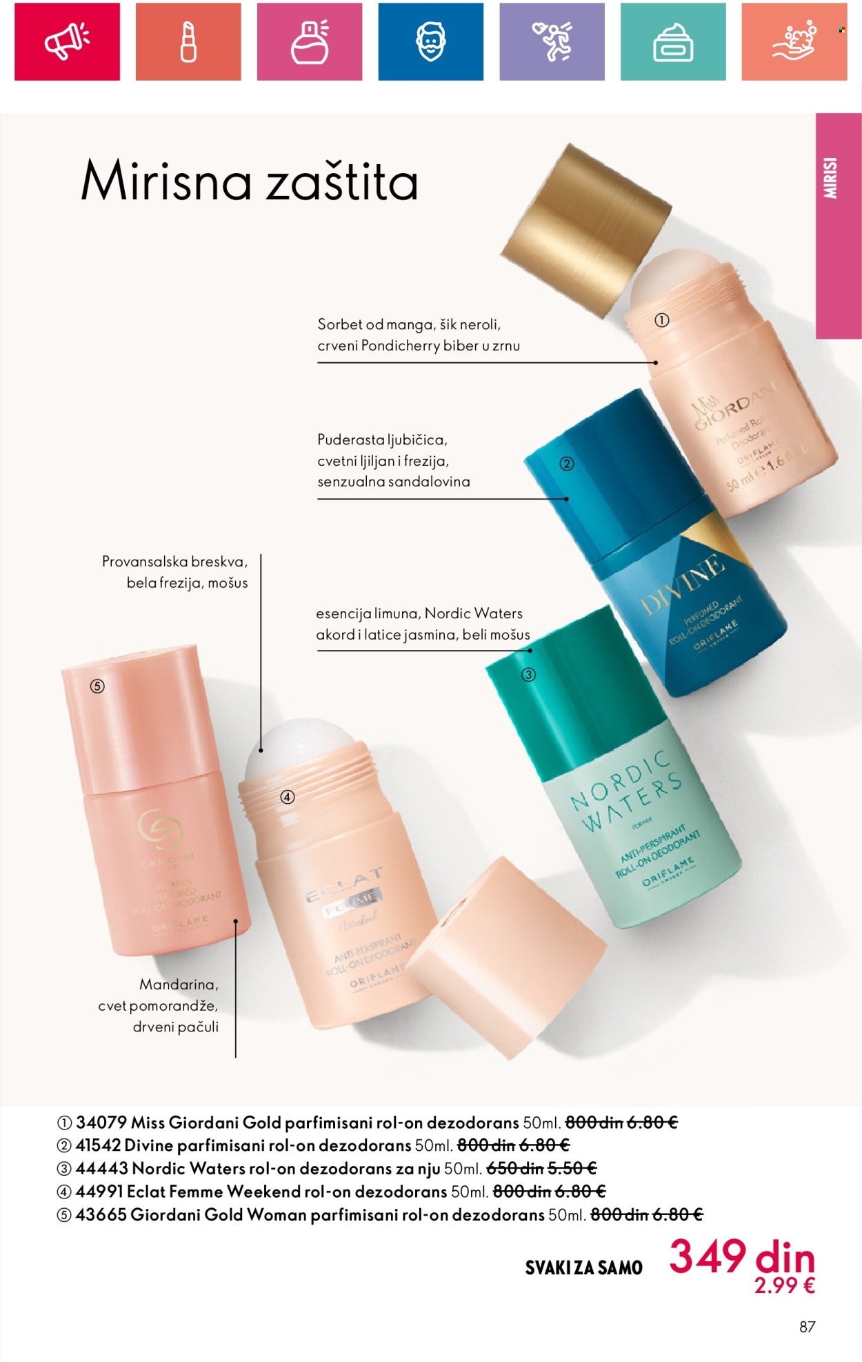 Oriflame katalog - 05.12.2024 - 04.01.2025. Stranica 87