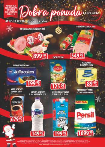 Fortuna Market katalog - 07.12.2024 - 25.12.2024.