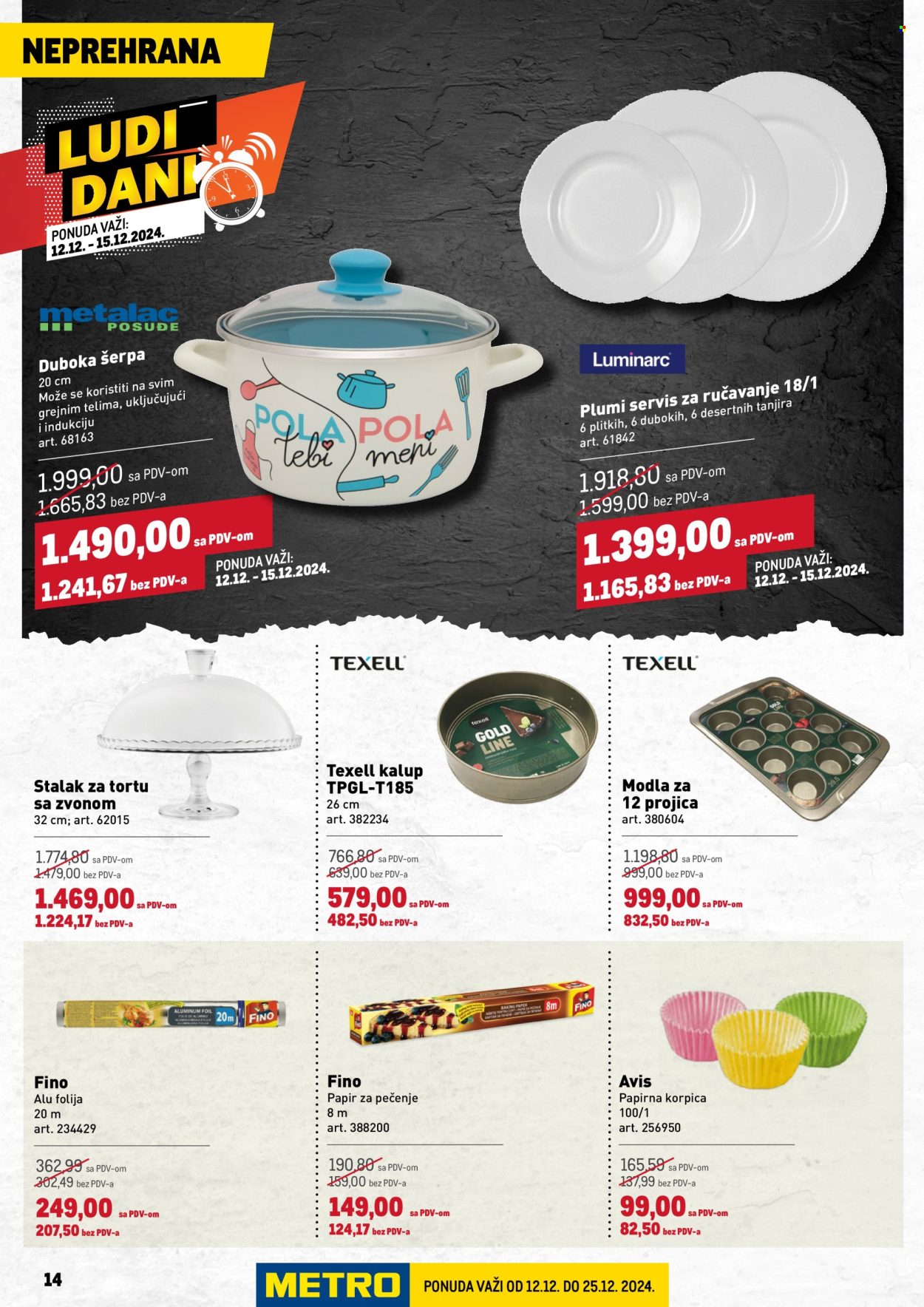 Metro katalog - 12.12.2024 - 25.12.2024. Stranica 14