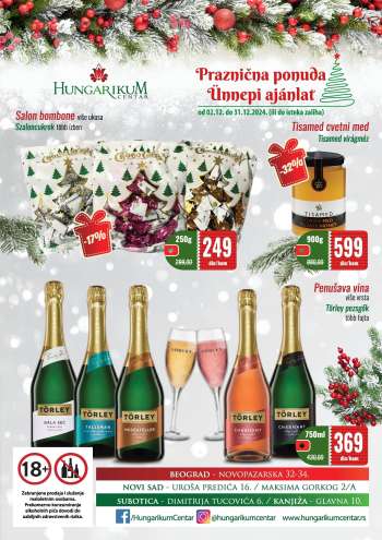 Hungarikum Centar katalog - 02.12.2024 - 31.12.2024.