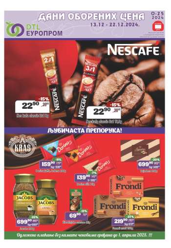 Europrom katalog - 13.12.2024 - 22.12.2024.