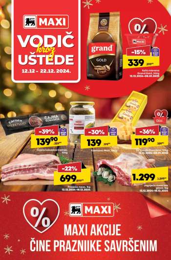 Mega Maxi katalog - 12.12.2024 - 22.12.2024.