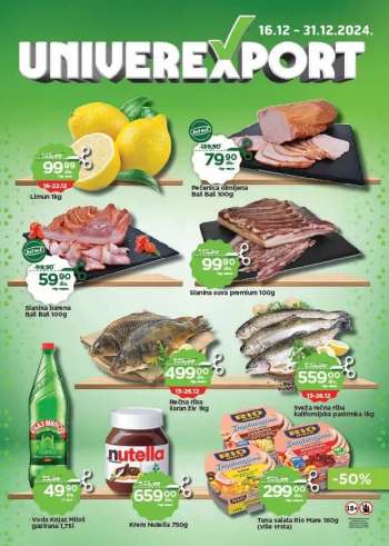 Univerexport katalog - 16.12.2024 - 31.12.2024.