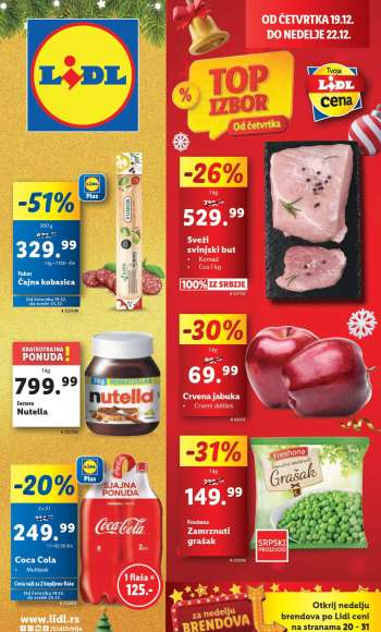 Lidl katalog - 19.12.2024 - 25.12.2024.