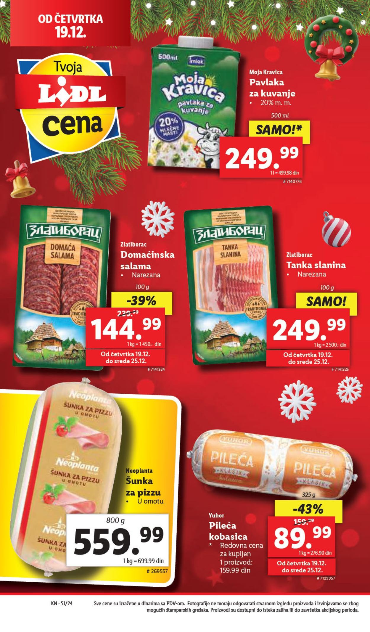 Lidl katalog - 19.12.2024 - 25.12.2024. Stranica 22