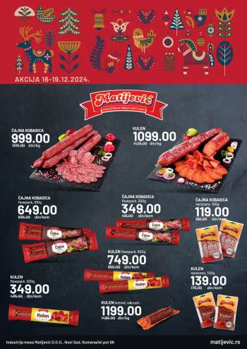 Matijević katalog - 16.12.2024 - 19.12.2024.