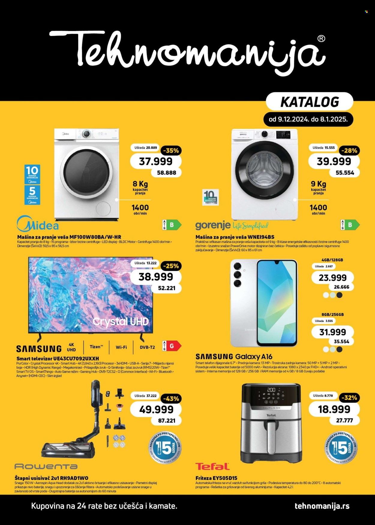 Tehnomanija katalog - 09.12.2024 - 08.01.2025. Stranica 1