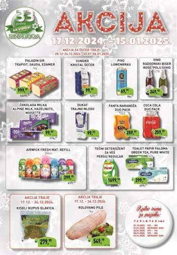 Sinagoga katalog - 17.12.2024 - 15.01.2025.