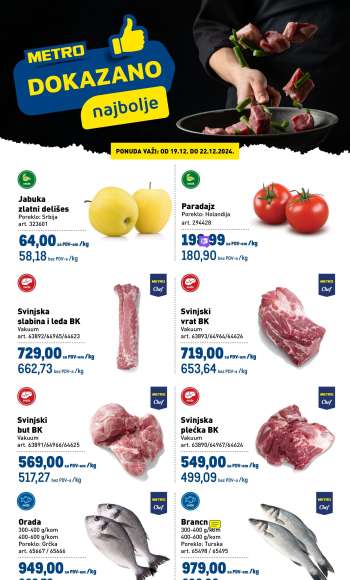 Metro katalog - 19.12.2024 - 22.12.2024.