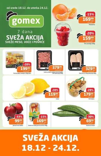 Gomex katalog - 18.12.2024 - 24.12.2024.