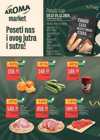 Aroma Market katalog - 19.12.2024 - 25.12.2024.