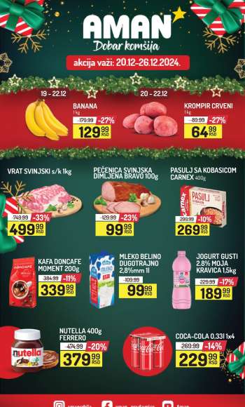 Aman katalog - 20.12.2024 - 26.12.2024.