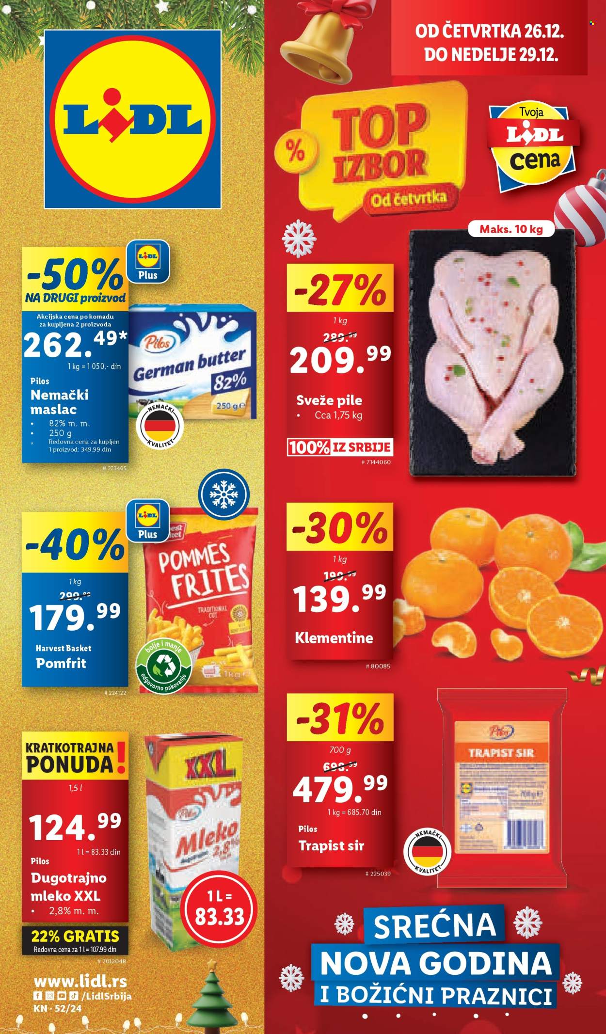 Lidl katalog - 26.12.2024 - 31.12.2024. Stranica 1