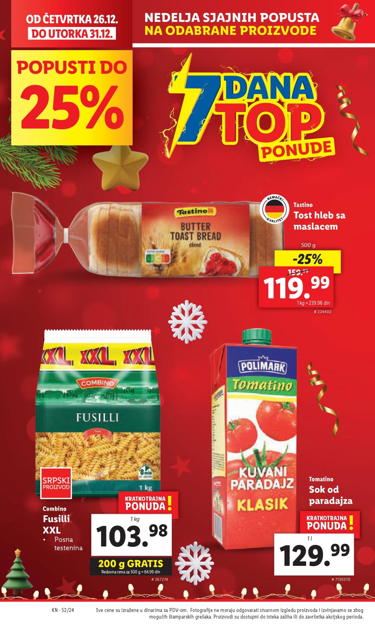 Lidl katalog - 26.12.2024 - 31.12.2024. Stranica 18