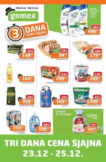 Gomex katalog - 23.12.2024 - 25.12.2024.