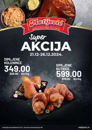 Matijević katalog - 21.12.2024 - 26.12.2024.