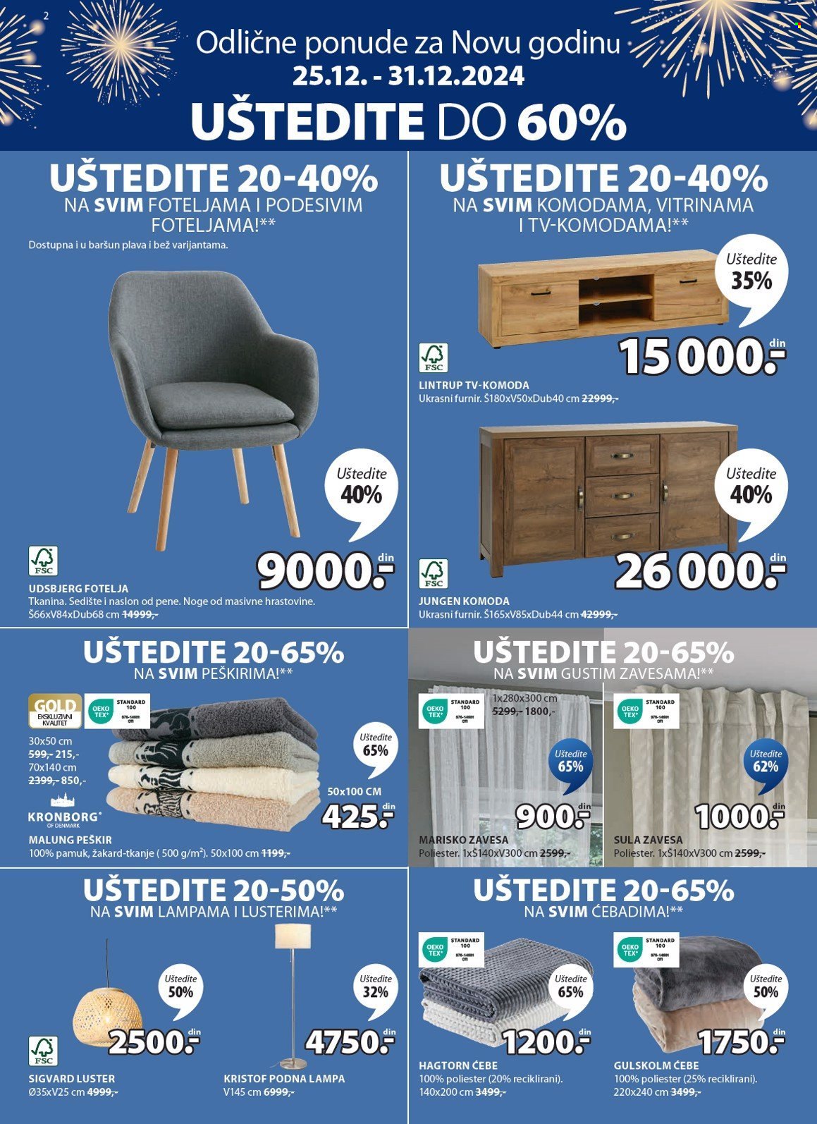 JYSK katalog - 25.12.2024 - 07.01.2025. Stranica 3