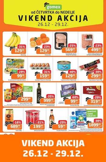 Gomex katalog - 26.12.2024 - 29.12.2024.