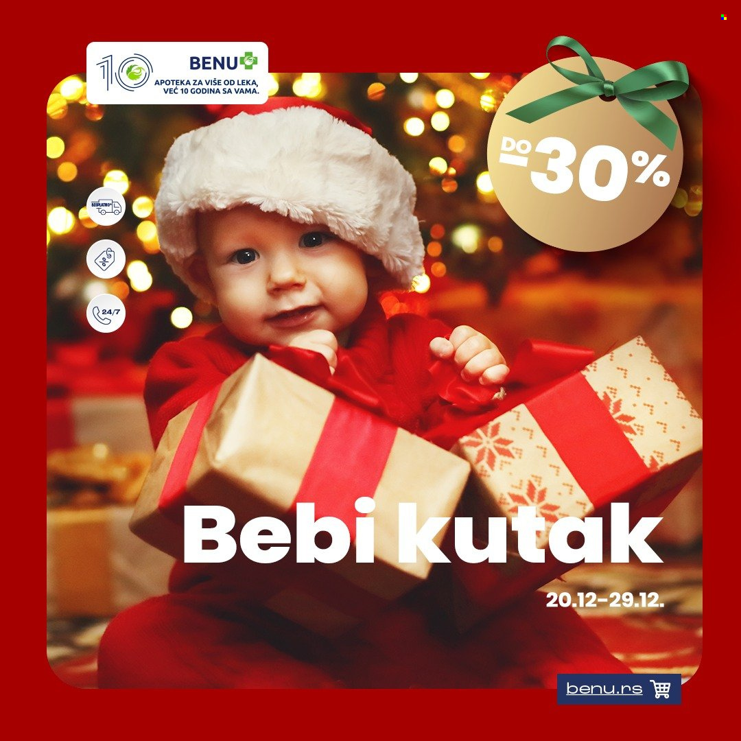BENU katalog - 20.12.2024 - 29.12.2024. Stranica 1