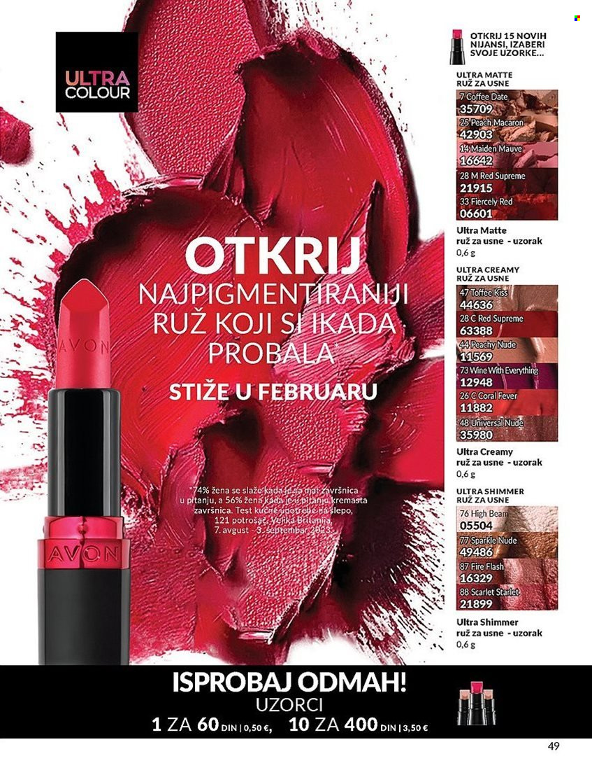 Avon katalog - 27.12.2024 - 31.01.2025. Stranica 49
