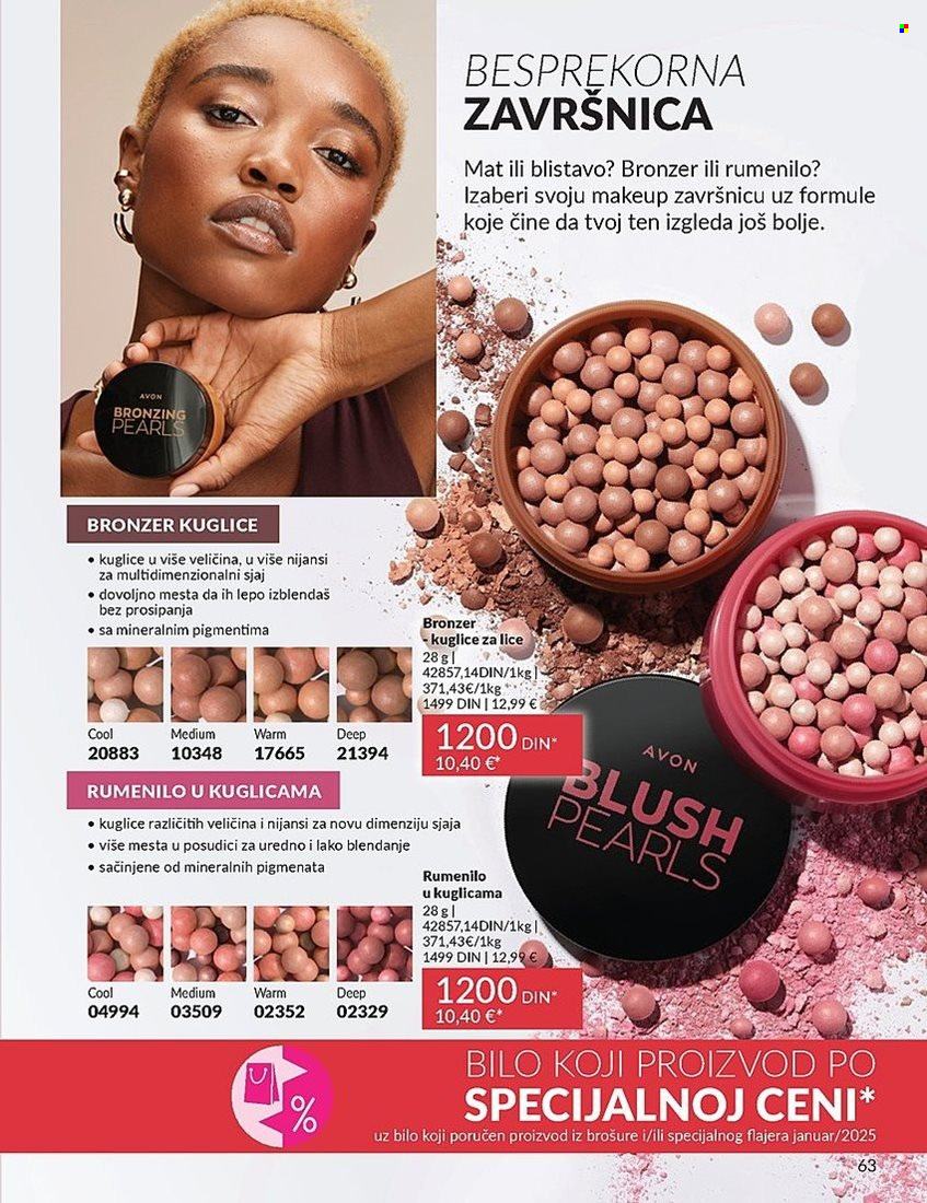 Avon katalog - 27.12.2024 - 31.01.2025. Stranica 63