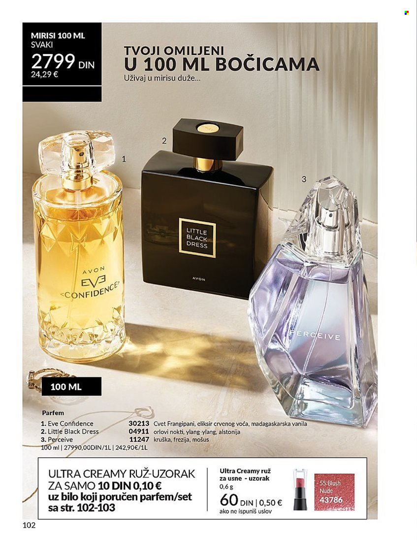 Avon katalog - 27.12.2024 - 31.01.2025. Stranica 102