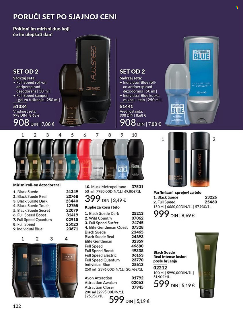 Avon katalog - 27.12.2024 - 31.01.2025. Stranica 122