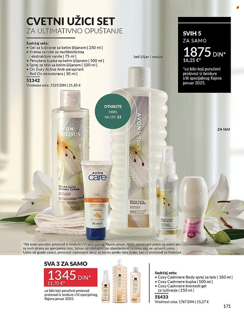 Avon katalog - 27.12.2024 - 31.01.2025. Stranica 171